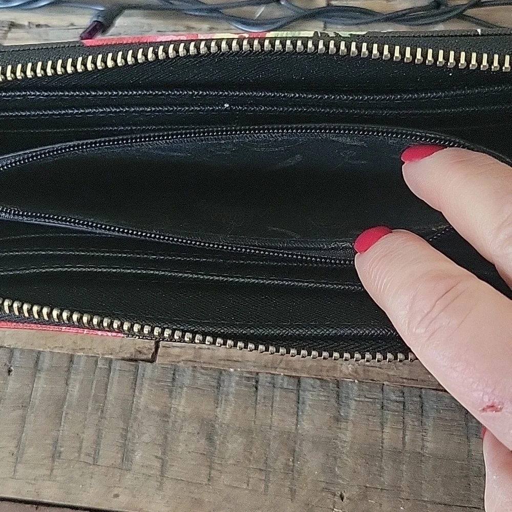 Disney × Loungefly Belle Beauty and The Beast Full Zipper Wallet